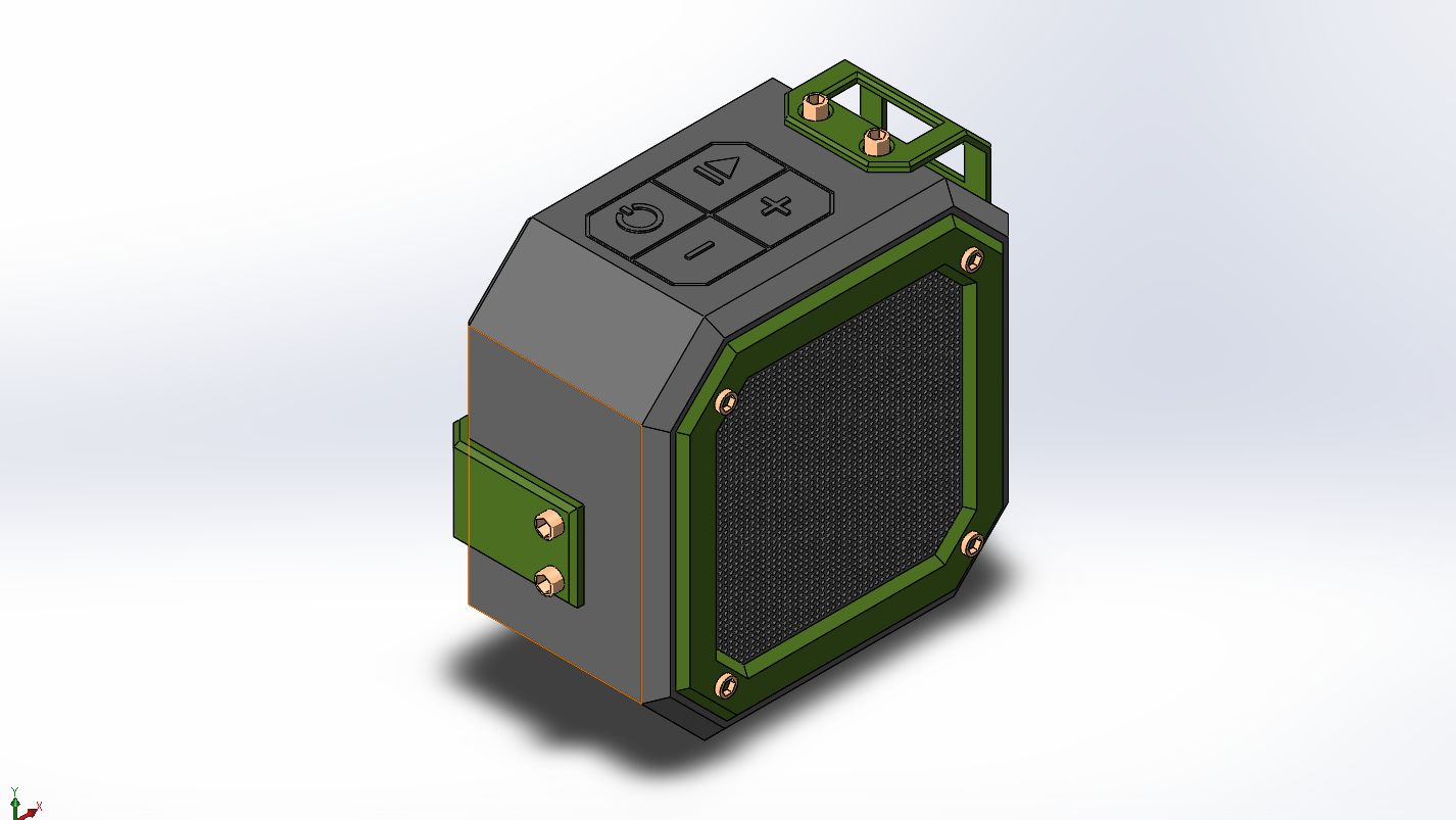 solidworks蓝牙音箱